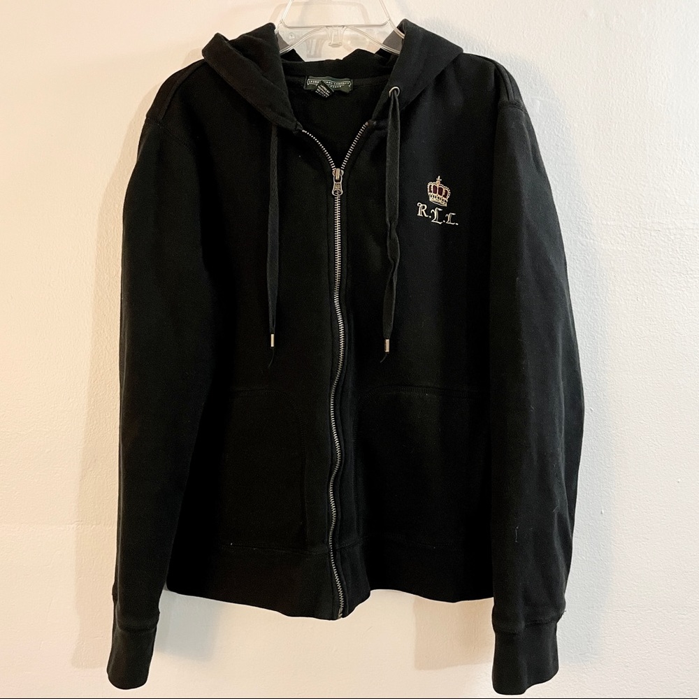 Ralph Lauren Hoodie Zip Sweatshirt with Embroidered Logo